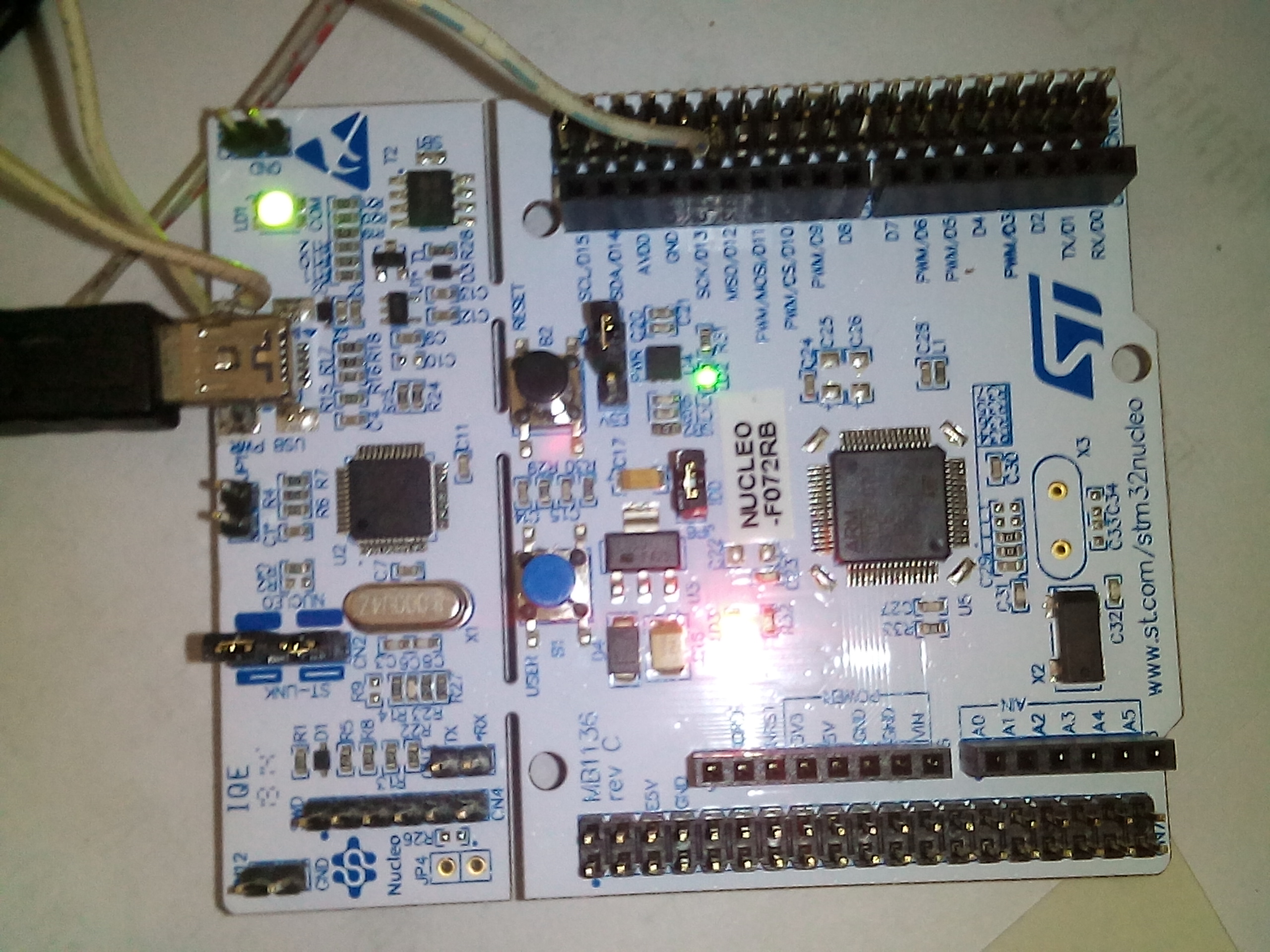 STM32F072 Nucleo