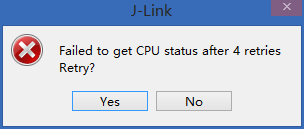 failed to get CPU status after 4 retries