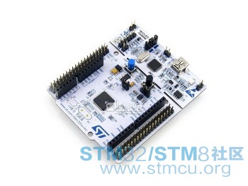 Nucleo-STM32F030å¼åæ¿æ­£é¢å¾.JPG