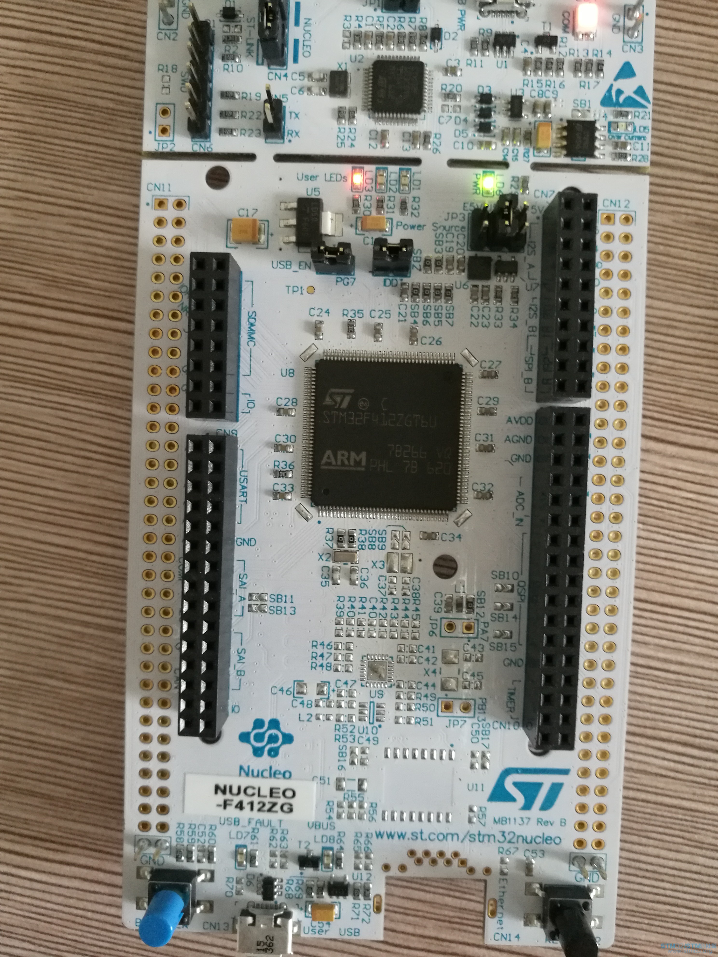 NUCLEO-STM3F412ZGè¯ä¼°æ¿é¢ç¨åºå¼æº
