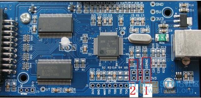 jlink-V8èè²PCB