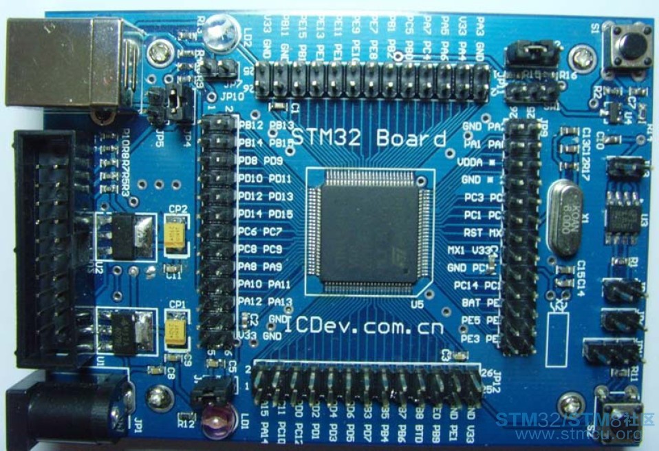 STM32F103VB of ICDev