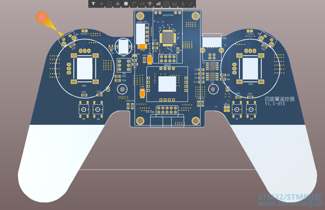 é¥æ§PCB