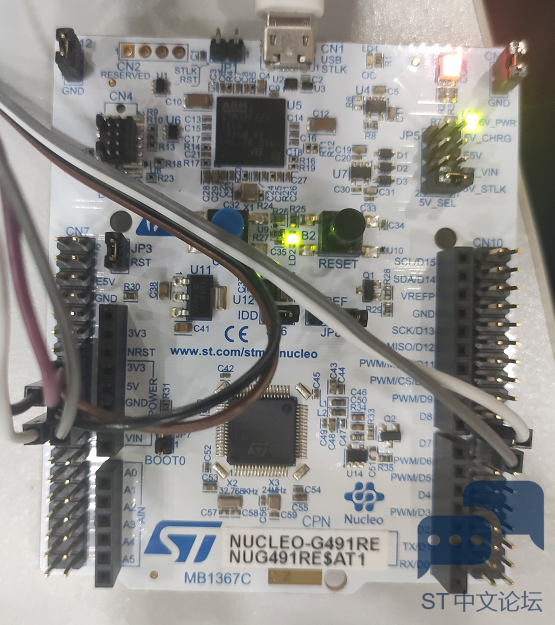 【年中粉丝节】 STM32G491 Nucleo-64开发板+TCS34725颜色传感器，实现识别颜色应用并在OLED上显示