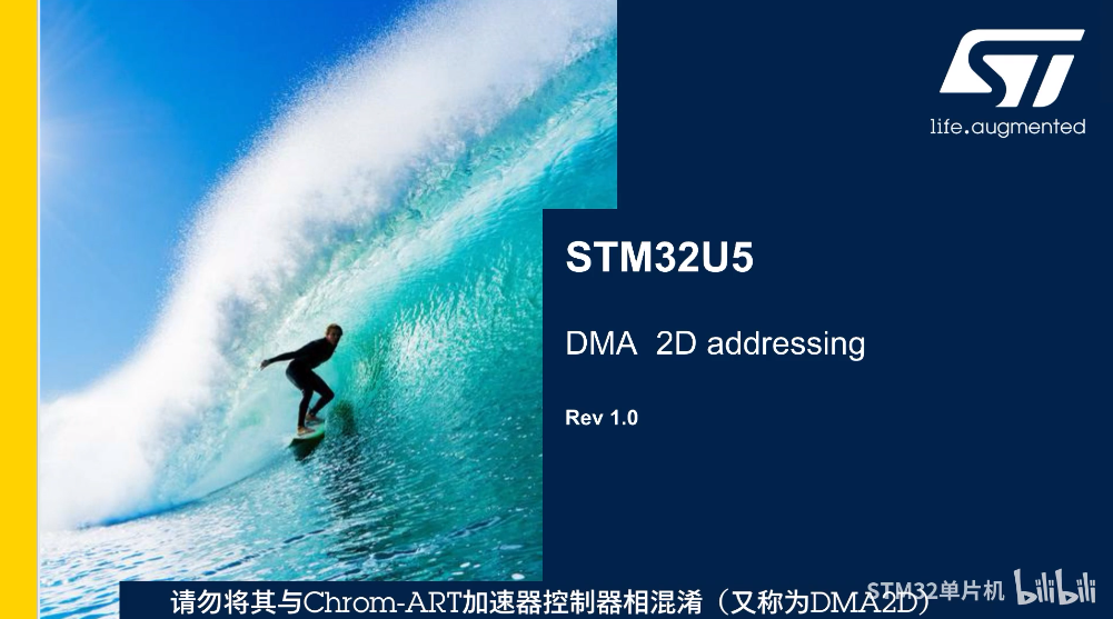 【STM32U5线上课程系列】第二章 系统：DMA 2D 寻址