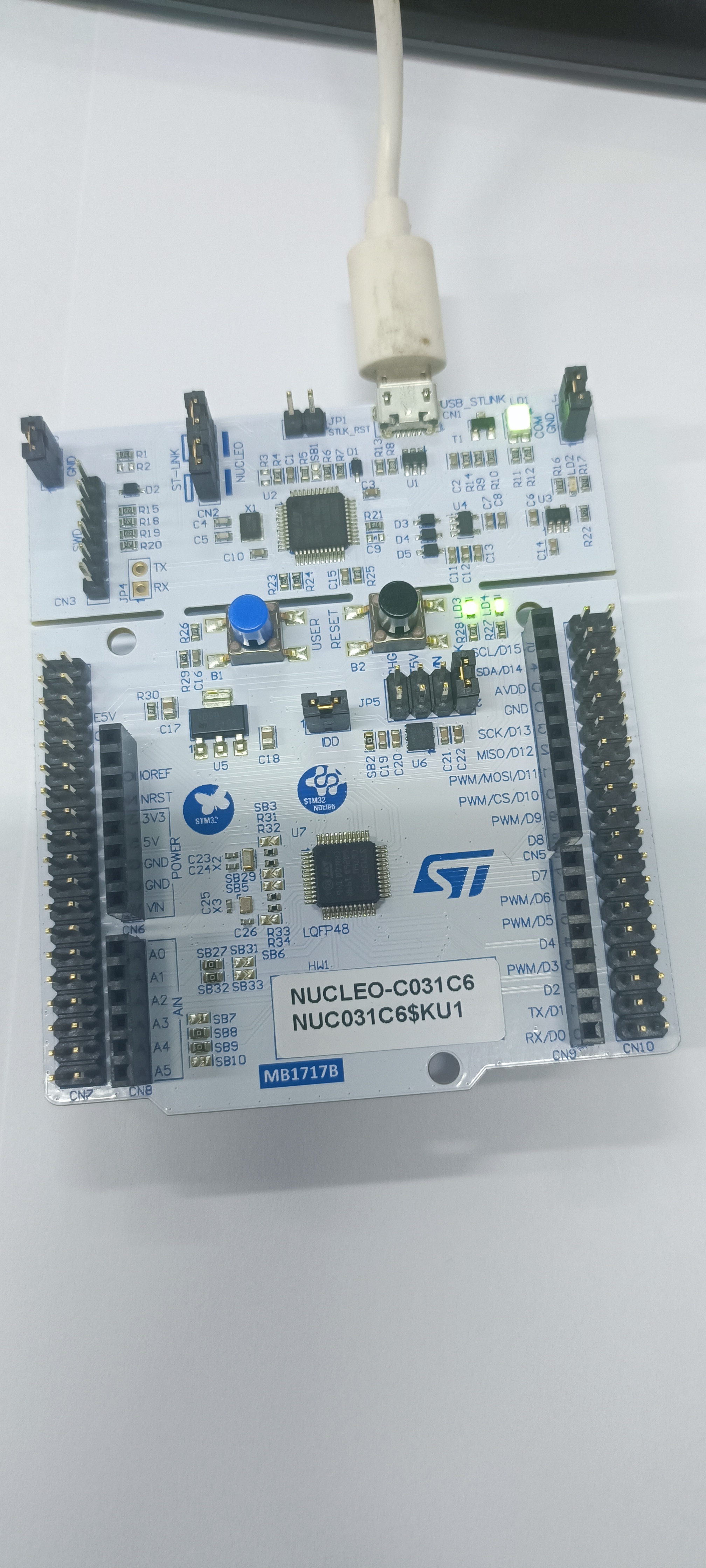 【NUCLEO-C031C6】搭建开发环境及点灯测试