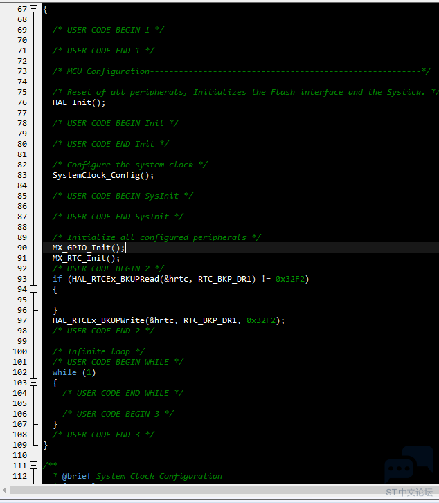 STM32F091 RTC backup resister.PNG