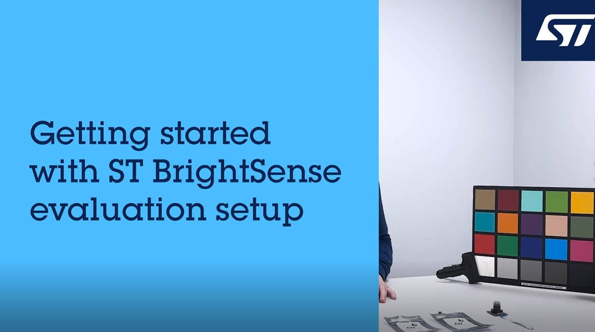 意法半导体BrightSense图像传感器开发套件 – 1 – 设置指南