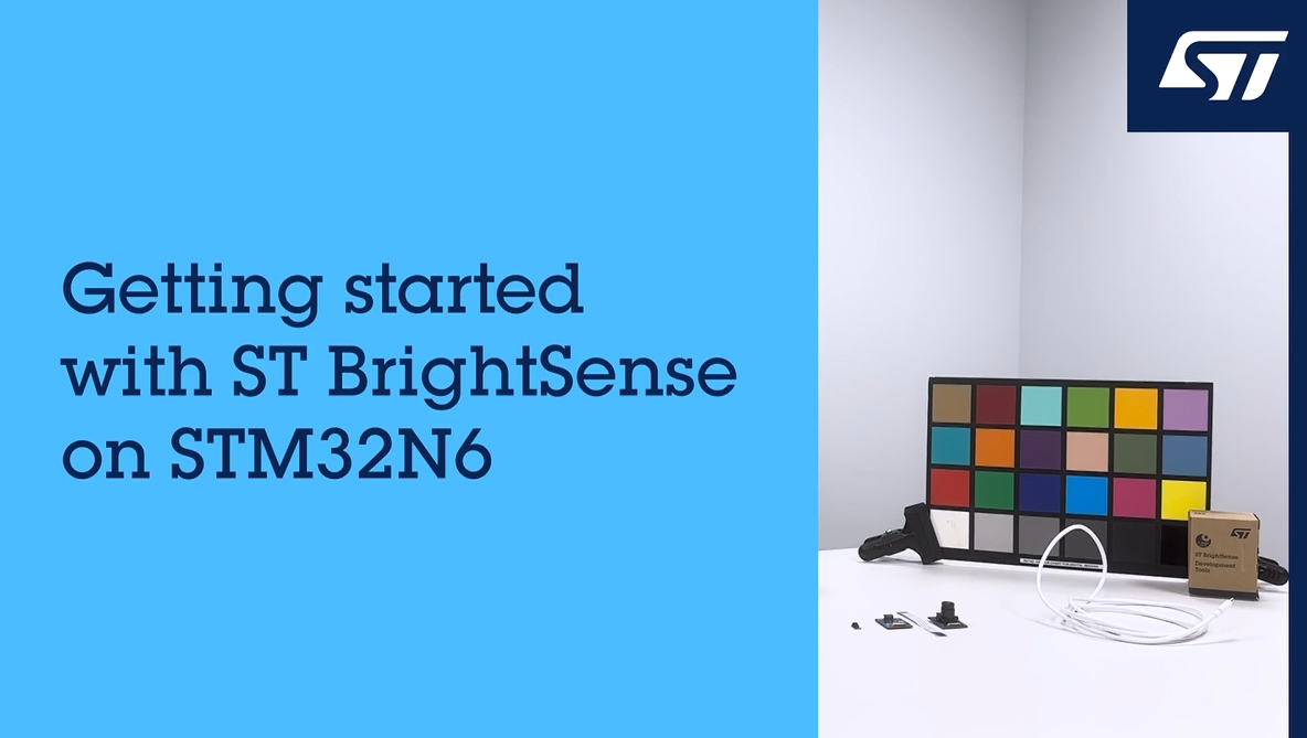 意法半导体BrightSense图像传感器开发套件 – 3 – STM32N6 Demo 演示
