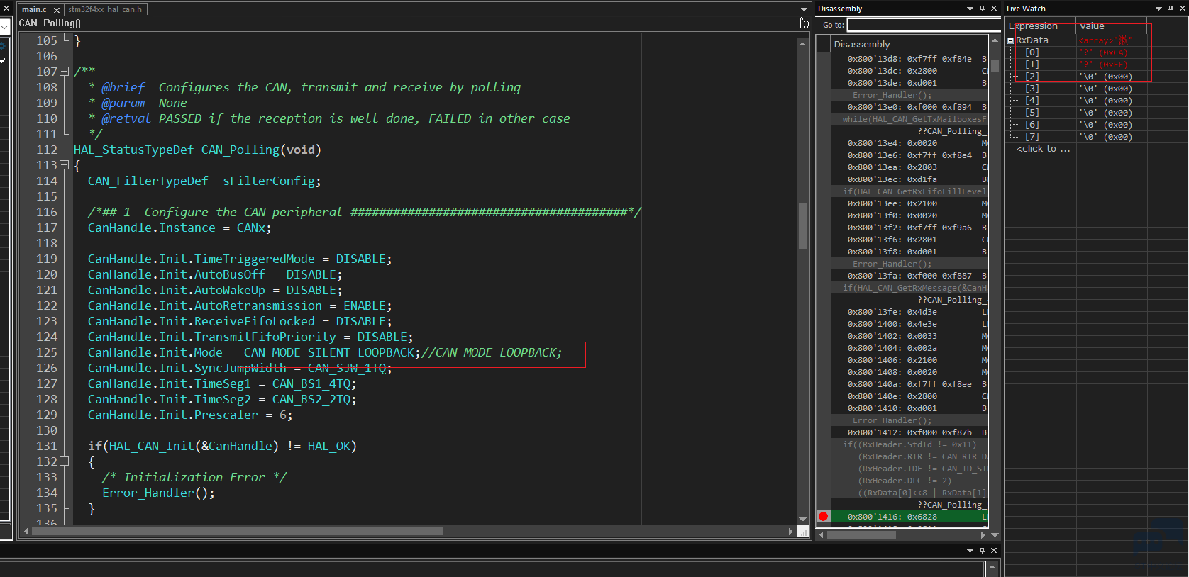 STM32F407 CAN LOOPBACK.PNG