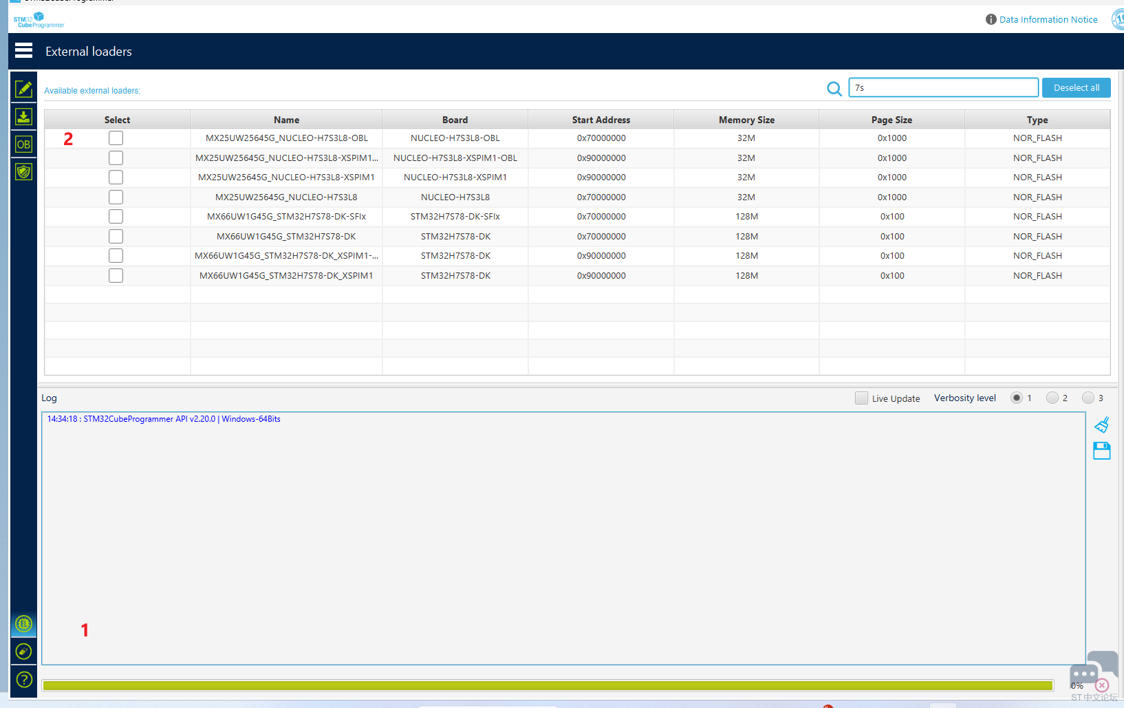 STM32H7S3 Eexteranl Loader.PNG