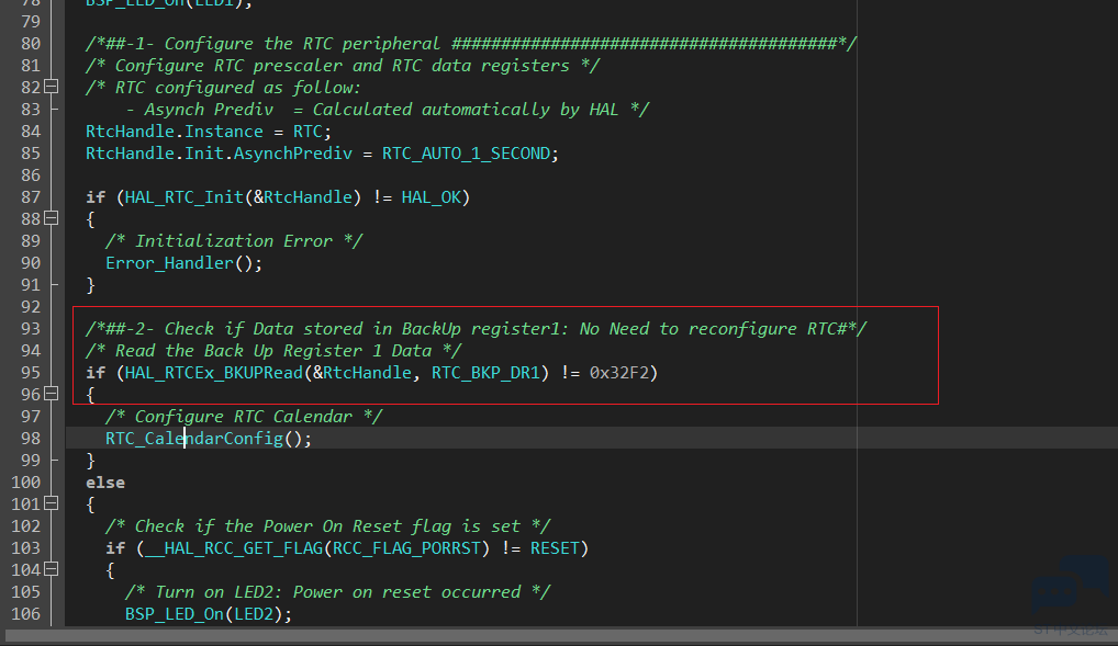STM32F103 RTC DEMO CODE .PNG