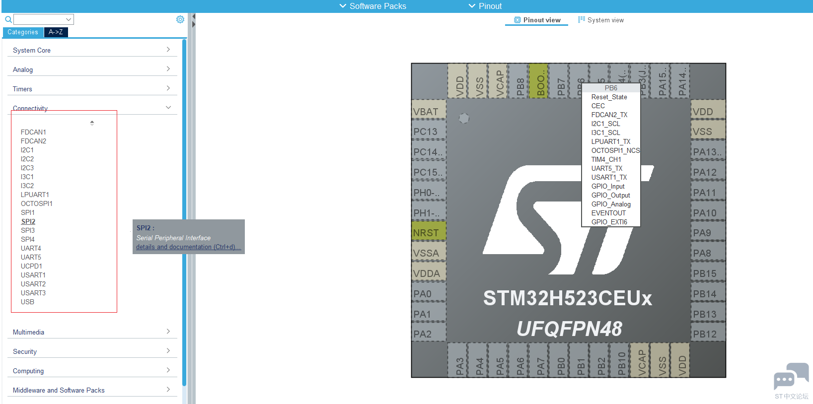 STM32H532CEU6 Usart6.PNG